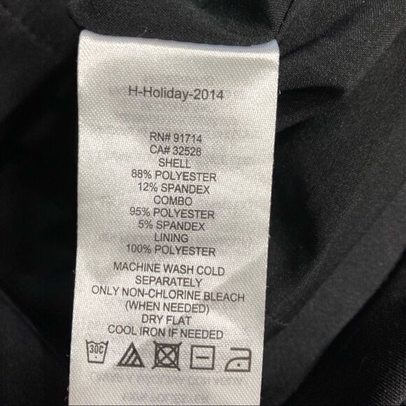 A|X Armani Exchange asymmetrical zip‎ scuba stretch knit bomber jacket - Picture 5 of 6